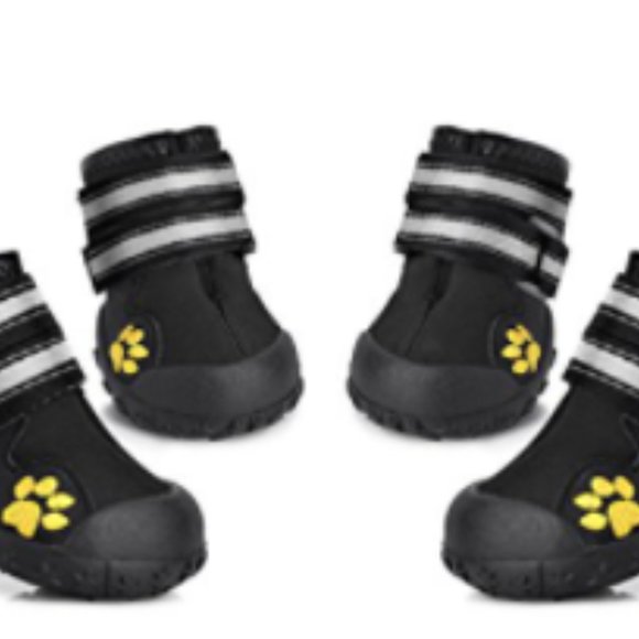 Petacc Water Resistant, Anti-Slip, Dog Snow Boots With Warm Paw Protector (4) - Picture 1 of 5